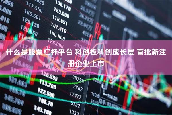什么是股票杠杆平台 科创板科创成长层 首批新注册企业上市